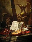 Cristoforo Munari Allegoria delle arti oil painting